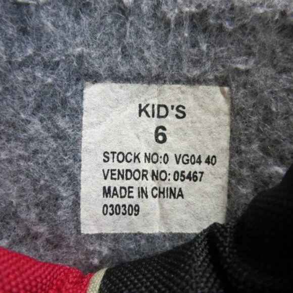 L. L. Bean Nylon Winter Insulated Cold Weather Boots Hike Kids Footwear 6 - Picture 2 of 7